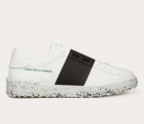 VALENTINO GARAVANI Open For A Change Sneaker aus Teilweise Biologischem Material