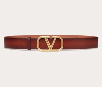 Valentino Garavani GÜRTEL VLOGO SIGNATURE aus LEDER in VINTAGE-Optik Mann  0