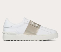 Valentino Garavani SNEAKER OPEN mit STREIFEN in METALLIC-Optik Frau