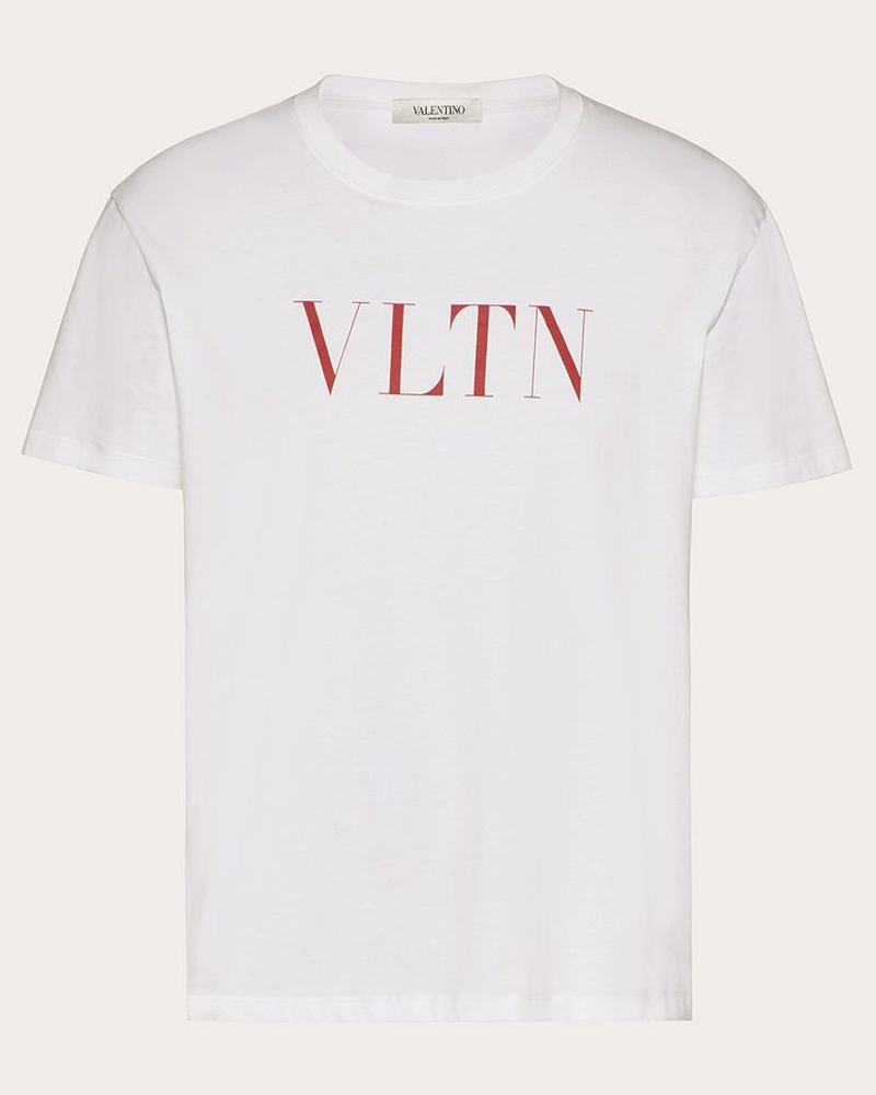 valentino grid t shirt