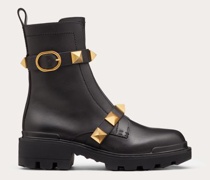 Valentino Garavani COMBAT BOOTS ROMAN STUD aus KALBSLEDER  MM Frau