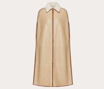VALENTINO Langes Shearling Cape