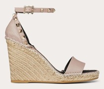 Valentino Garavani WEDGES ROCKSTUD DOUBLE aus gekörntem KALBSLEDER mit  MM-ABSATZ Frau