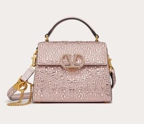 Valentino Garavani MINI-HANDTASCHE VSLING mit SPARKLING-STICKEREI Frau  UNI