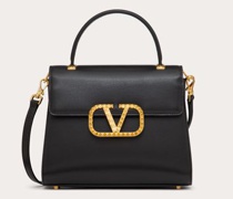 Valentino Garavani ROCKSTUD HANDTASCHE aus GENARBTEM LEDER Frau  UNI