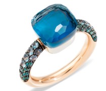 Ring Nudo Deep Blue