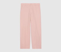 Hose Aus Baumwolldrell Mit Etikett