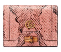 Gucci Diana Brieftasche aus Pythonleder