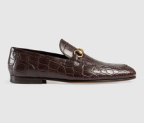 Jordaan Herrenloafer Aus Krokodilleder