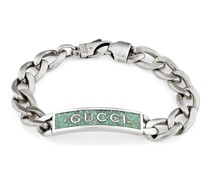 Armband mit Email-Detail und Gucci Logo
