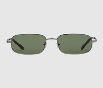 Sonnenbrille Mit Rechteckigem Rahmen