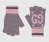 Fingerlose GG Handschuhe Aus Kaschmir