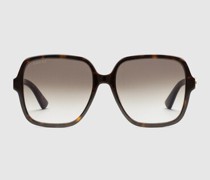 Sonnenbrille Mit Rechteckigem Rahmen