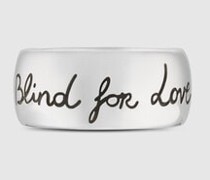 „Blind For Love" Ring In Silber