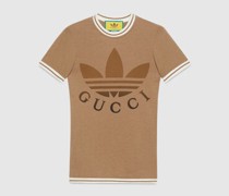 Adidas X Gucci T-Shirt Aus Baumwolle