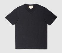 T-Shirt Aus Baumwolle Mit Doppel G