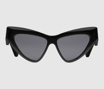 Sonnenbrille In Katzenaugenform