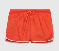 Badeshorts Aus GG Nylonjacquard