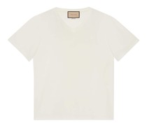 T-Shirt aus Baumwolle mit Doppel G