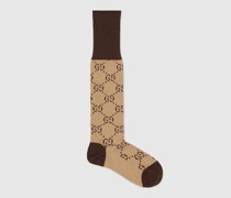 Socken Aus Baumwollmischung Mit GG Muster