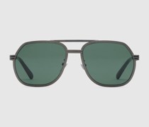 Sonnenbrille Mit Rahmen Im Navigator-Stil