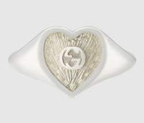 Heart Ring Mit GG