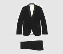 Smoking Aus Mohairwolle Mit Schmal Zulaufender Passform