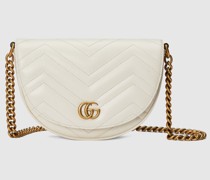 GG Marmont Mini-Tasche Aus Matelassé Mit Kettenriemen