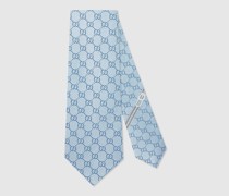 Krawatte Mit GG Muster Aus Seide