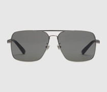 Sonnenbrille Mit Rahmen Im Navigator-Stil