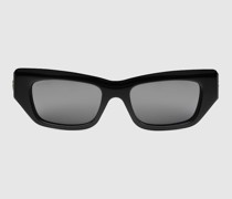 Sonnenbrille Mit Rechteckigem Rahmen