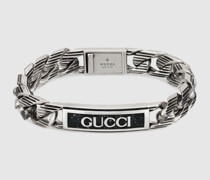 Schmales Email-Armband Mit Logo