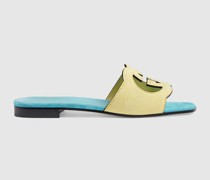 Damenpantolette Mit GG Cut-out-Detail
