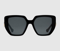 Sonnenbrille Mit Rechteckigem Rahmen