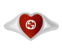 Gucci Heart Ring mit GG