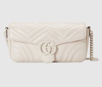 GG Marmont Schultertasche Aus Matelassé-Leder