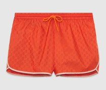 Badeshorts Aus GG Nylonjacquard