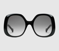 Sonnenbrille Mit Ovalem Rahmen