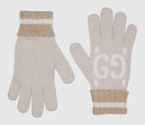 Handschuhe Aus GG Kaschmir-Lamé