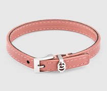 Armband Aus Leder Mit Doppel G