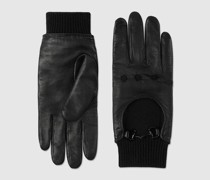 Handschuhe Aus Leder Mit Horsebit
