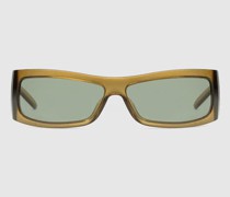 Sonnenbrille Mit Rechteckigem Rahmen