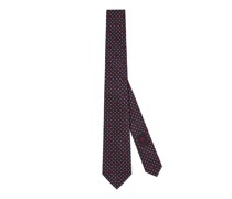 Krawatte aus Seide mit rundem GG Logo
