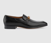 Herrenloafer Mit Horsebit Aus Bambus