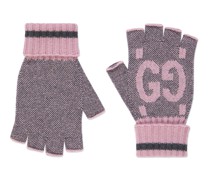Fingerlose GG Handschuhe aus Kaschmir
