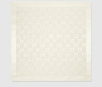 Halstuch Aus Seide Und Wolle Mit GG Jacquard