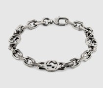 Interlocking Armband Aus Silber