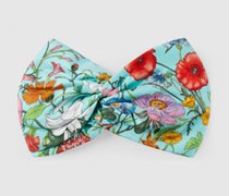 Haarband Aus Seide Mit Flora-Print