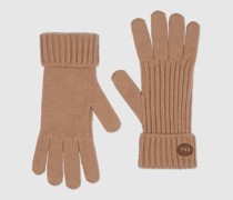 Handschuhe Aus Wolle Und Kaschmir Mit Doppel G