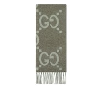 Schal aus Kaschmirjacquard mit GG Motiv